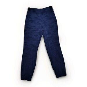 Athleta Pants Womens 2 Blue Brooklyn Heights High Rise Jogger Ankle Zip Stretch